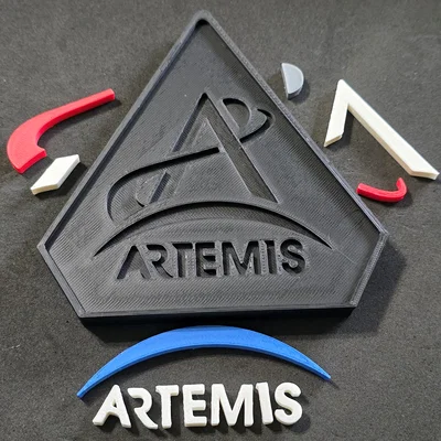 Mô hình huy hiệu Artemis - Không cần AMS