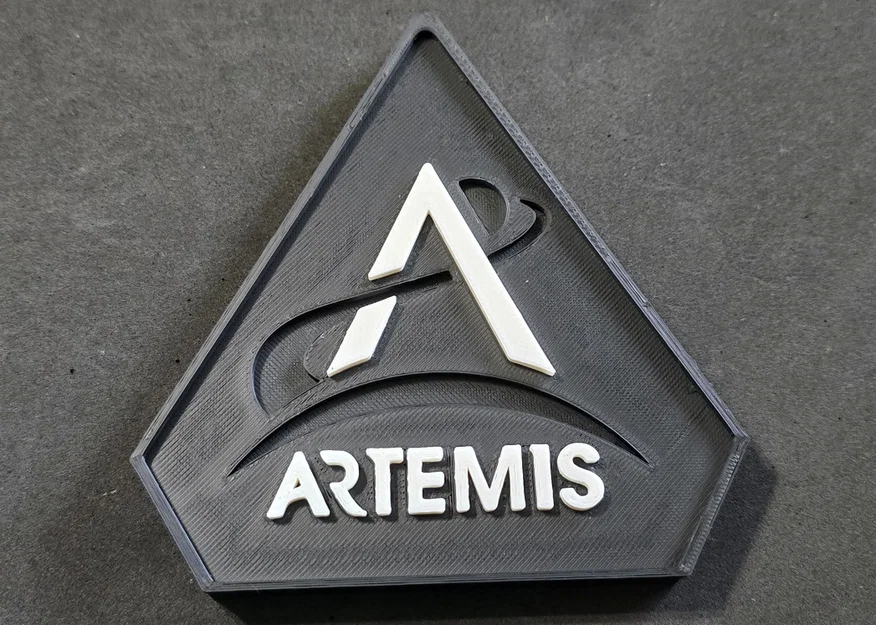Mô hình huy hiệu Artemis - Không cần AMS - Image 3