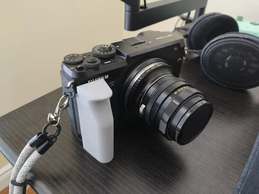 Báng cầm mở rộng cho Fujifilm GFX50R (Nâng cấp từ Grip Aliexpress) - Image 1