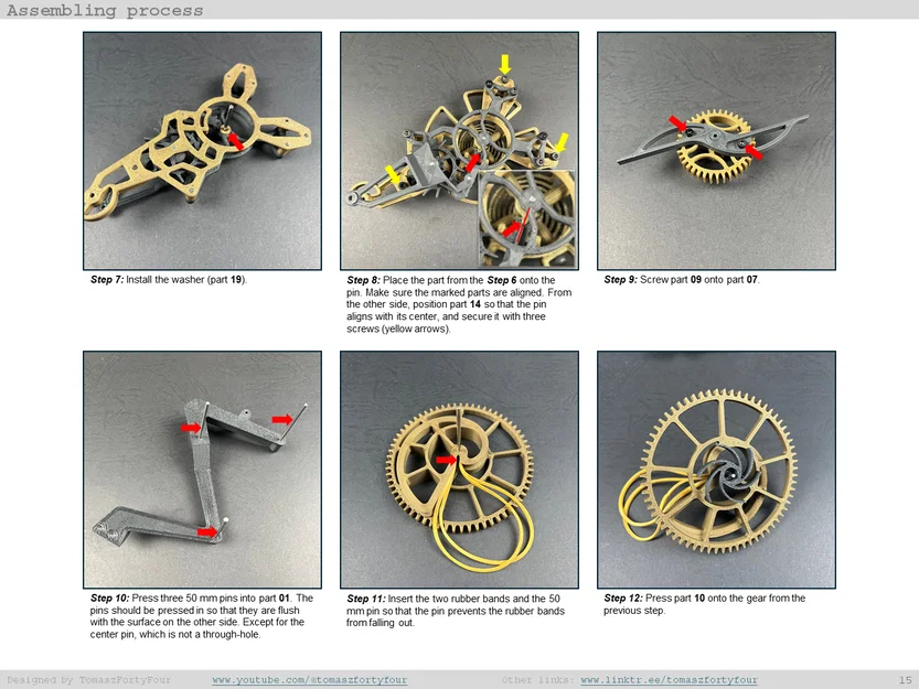 Cơ cấu hồi trọng lực Remontoire (Remontoir gravity escapement) - Image 15