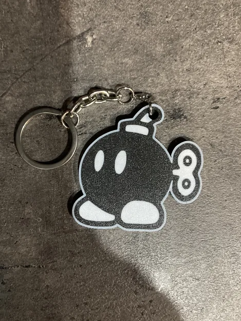 Móc khóa Bob-omb Mario Bros - Image 1