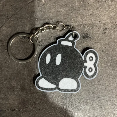 Móc khóa Bob-omb Mario Bros