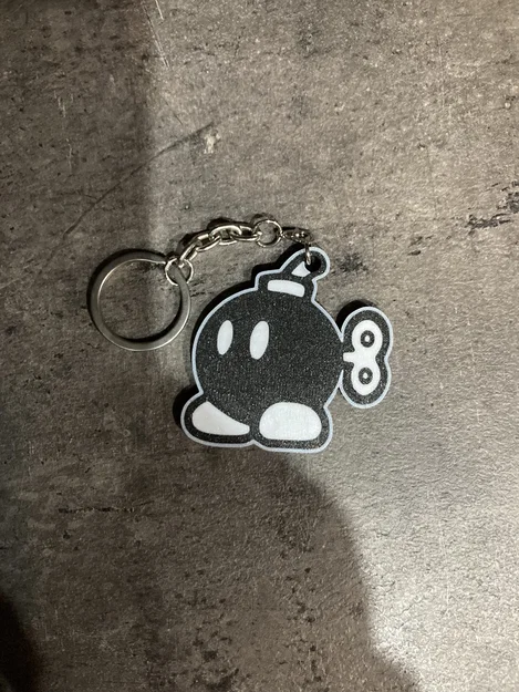 Móc khóa Bob-omb Mario Bros - Image 2
