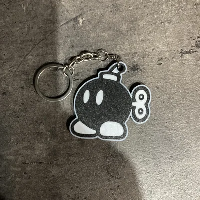 Móc khóa Bob-omb Mario Bros