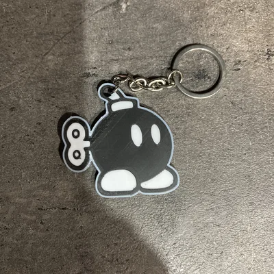 Móc khóa Bob-omb Mario Bros