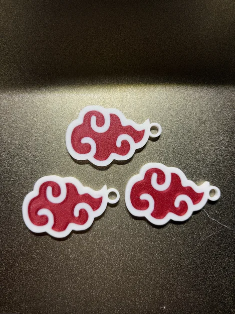 Móc khóa in 3D Akatsuki Naruto - Image 1