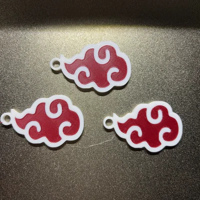 Móc khóa in 3D Akatsuki Naruto