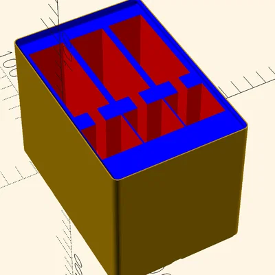 Khay lưu trữ adapter video thông minh tương thích Gridfinity