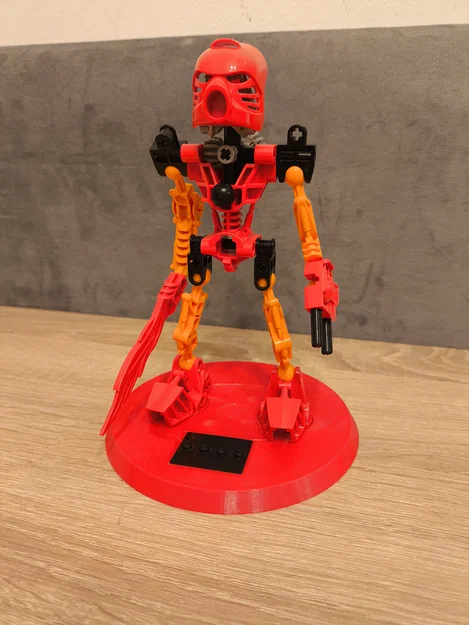 Đế trưng bày cho mô hình LEGO Bionicle kết hợp khay để minifigure - Image 3