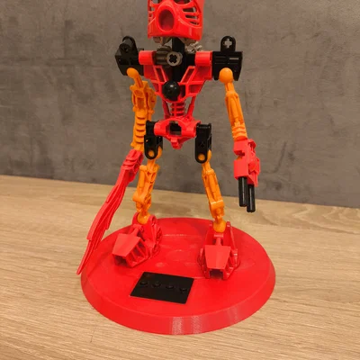 Đế trưng bày cho mô hình LEGO Bionicle kết hợp khay để minifigure