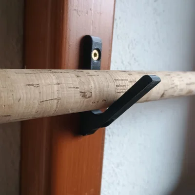 Móc treo cần câu đa năng (Držák, hook) - Giải pháp sắp xếp gọn gàng