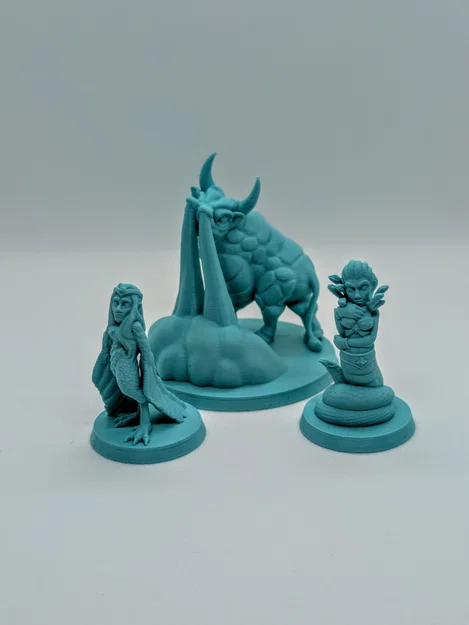 Mô hình Gorgon tỉ lệ 28 mm (không cần support cho FDM) - Image 2
