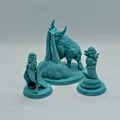 Mô hình Gorgon tỉ lệ 28 mm (không cần support cho FDM) - Thumbnail 2