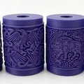 Bộ con lăn tạo họa tiết đất sét phong cách Anglo-Saxon cho người thủ công - Thumbnail 3