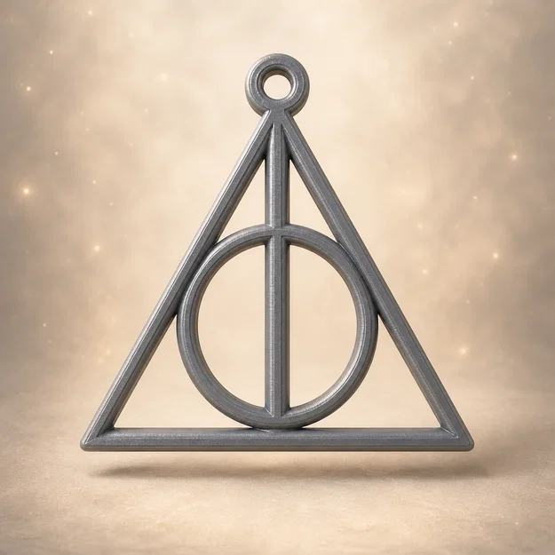 Mặt dây chuyền hình học xoay / Rotating Geometric Pendant - Image 1
