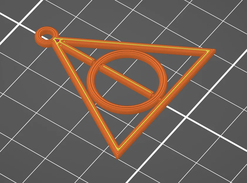 Mặt dây chuyền hình học xoay / Rotating Geometric Pendant - Image 2