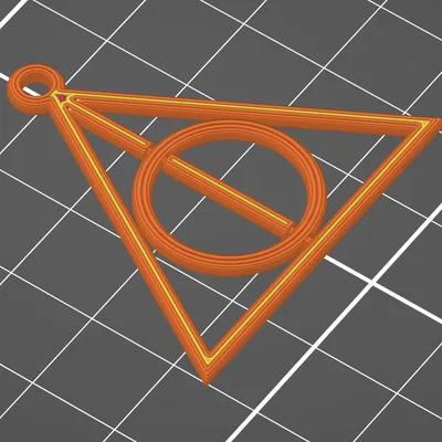 Mặt dây chuyền hình học xoay / Rotating Geometric Pendant