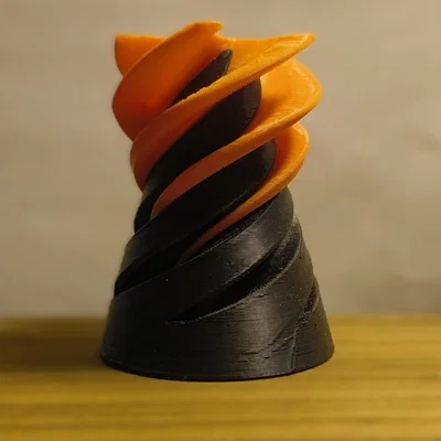 Đồ chơi Fidget hình nón xoắn ốc in 3D cực kỳ thú vị