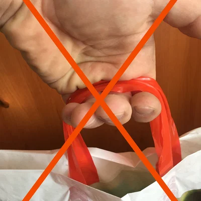 Tay cầm hỗ trợ xách túi nilon tiện lợi (Plastic bag handle)