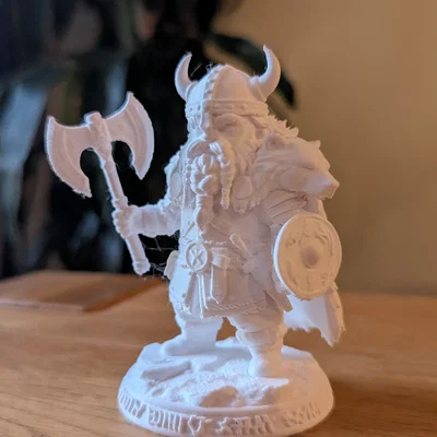 Chiến binh Viking Chibi - Mô hình thu nhỏ