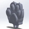 Móc khóa hình bàn chân thú cưng dễ thương (Paw Keychain) - Thumbnail 1