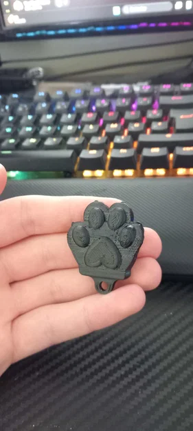 Móc khóa hình bàn chân thú cưng dễ thương (Paw Keychain) - Image 4