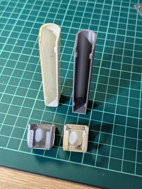 Nắp che bản lề dưới cho cửa nhựa PVC hiệu VHS - Image 6