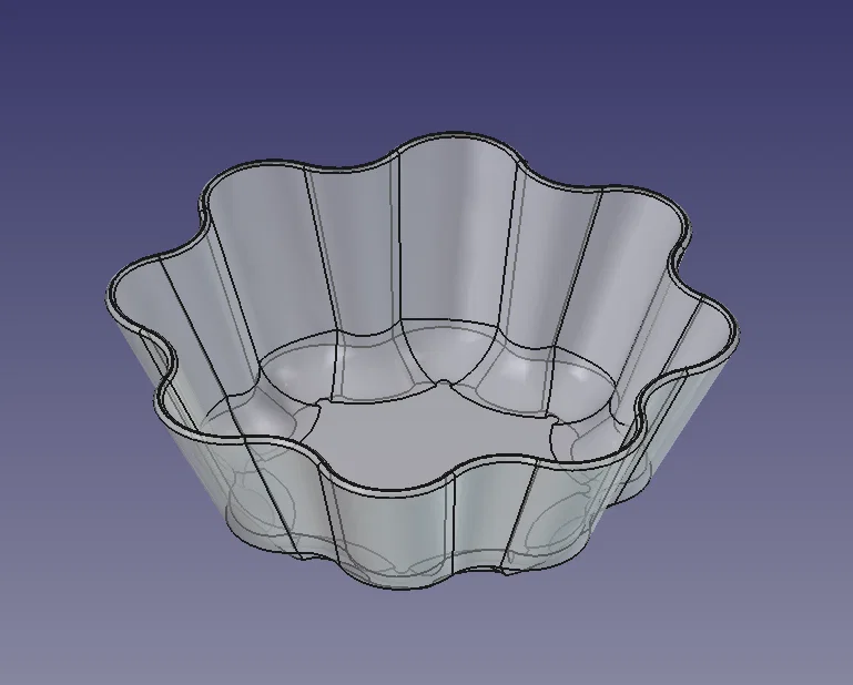 Tô trang trí đựng kẹo hoặc các loại hạt - Không cần support - Image 3