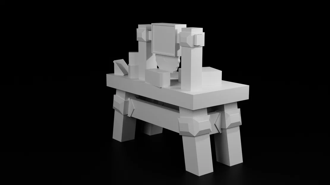 Mô hình Hytale Mini Builder Bench V1 - Image 4