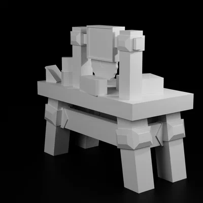 Mô hình Hytale Mini Builder Bench V1