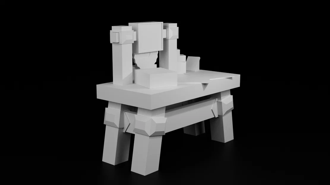 Mô hình Hytale Mini Builder Bench V1 - Image 5
