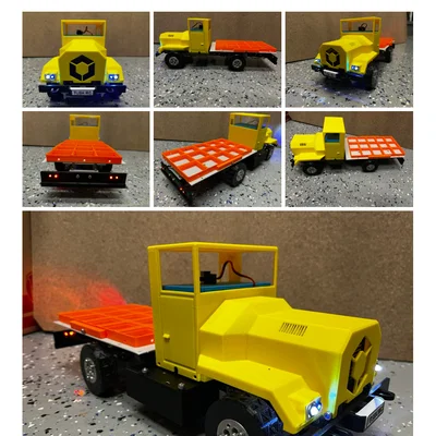 Sàn phẳng (Flatbed) cho xe điều khiển Tusk RC Truck