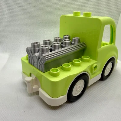 Bộ động cơ V4 V6 R6 V8 tương thích Lego Duplo (kèm ống xả!)