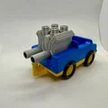 Bộ động cơ V4 V6 R6 V8 tương thích Lego Duplo (kèm ống xả!) - Thumbnail 3