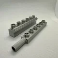 Bộ động cơ V4 V6 R6 V8 tương thích Lego Duplo (kèm ống xả!) - Thumbnail 8