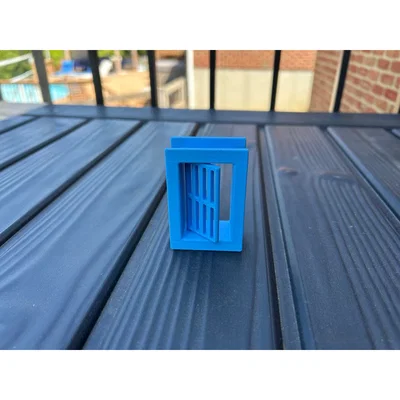 Cửa chính và cửa sổ nhà tù cho bộ Lincoln Logs