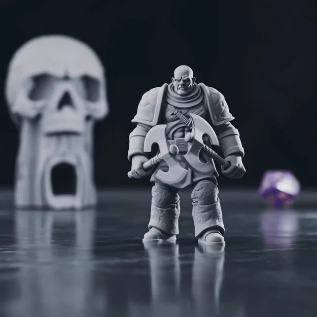 Armored Brute - Mô hình thu nhỏ cho bàn chơi DnD - Image 1