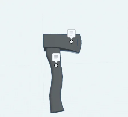 Mô hình chiếc rìu Hatchet in 3D - Đồ chơi trang trí độc đáo - Image 1