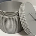 Hộp đựng đồ đa năng họa tiết thừng bện tinh xảo - Thumbnail 1