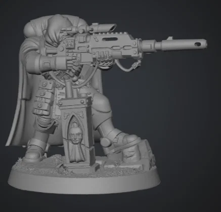 Mô hình Space Marine Eliminator in 3D cực chi tiết cho Warhammer 40k - Image 1