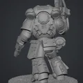 Mô hình Space Marine Primaris Sergeant cho game tabletop Warhammer 40k - Thumbnail 2