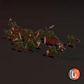 2.5D Orks - Mô hình phẳng/lai (Flat/Hybrid Minis) - Thumbnail 1