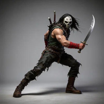 Mô hình in 3D Chiến binh Hậu tận thế - Apocalyptic Warrior 2