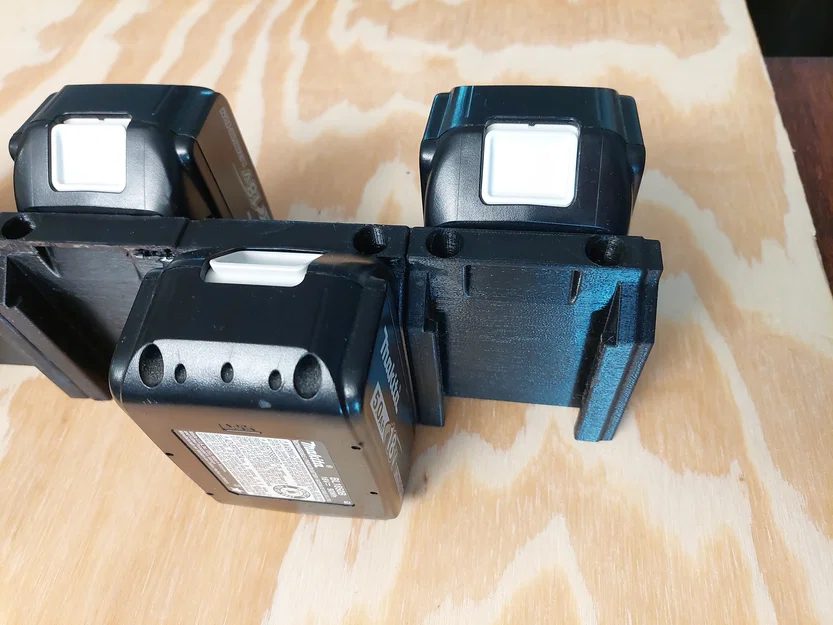 Giá treo pin Makita gắn tường dạng đứng - Tối ưu không gian làm việc - Image 3