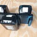 Giá treo pin Makita gắn tường dạng đứng - Tối ưu không gian làm việc - Thumbnail 3