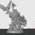 Mô hình Space Wolf Rune Priest Njal Stormcaller - Thumbnail 2