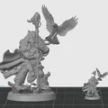 Mô hình Space Wolf Rune Priest Njal Stormcaller - Thumbnail 3