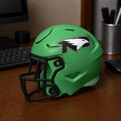 Mũ Bảo Hiểm Bóng Bầu Dục North Dakota Fighting Hawks