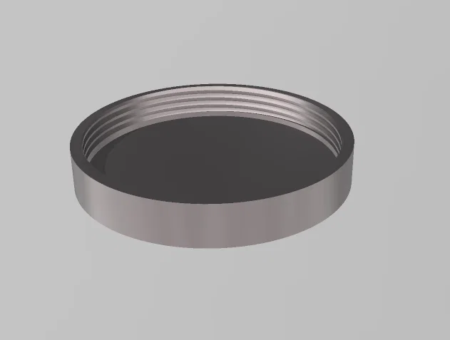 Hộp Tròn Nắp Vặn (Round Box with Threaded Lid) - Image 2