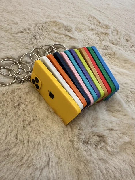 Móc khóa iPhone - Phụ kiện in 3D độc đáo - Image 2